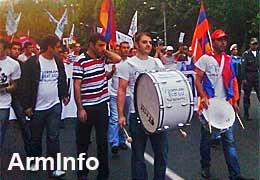 March of Peace, Unity and Solidarity in Yerevan 