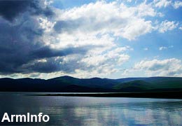 Уровень воды в озере Арпи снизился на две трети