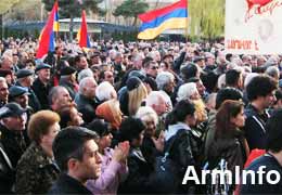 Арам Манукян: Армянский народ подал заявку на управление страной