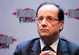 Francois Hollande to leave Yerevan for Baku 