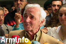 Charles Aznavour: I am proud of my Armenia