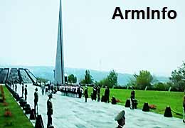 Frank-Walter Steinmeier visits Armenian Genocide Memorial in Yerevan