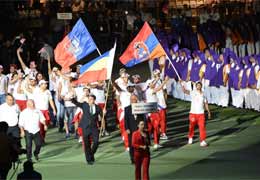 The 6th Pan-Armenian Games over in Armenia
