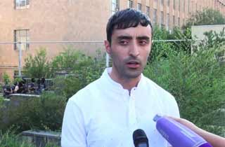 Ararat Khandoyan complaining of inhuman behavior of penitentiary  management