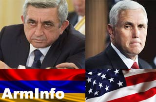 По инициативе американской стороны состоялся телефонный разговор между президентом Армении и вице- президентом США