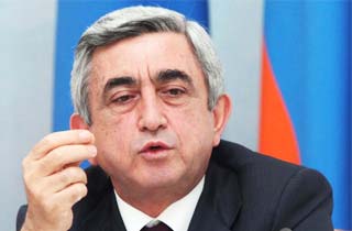 Serzh Sargsyan: Armenian Military Forces are out of any policy and  party