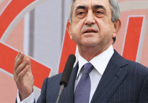 Саргсян представил Могерини ход подготовки к парламентским выборам в Армении