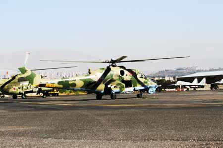 Young pilots of army aviation of Southern Military District have  launched flights in Armenia, in high mountains 