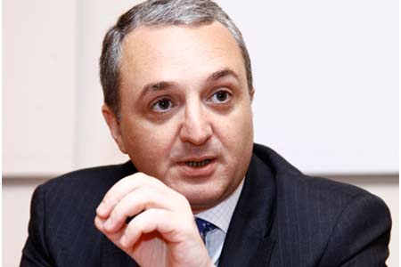 Зограб Мнацаканян будет назначен на должность главы внешнеполитического ведомства Армении