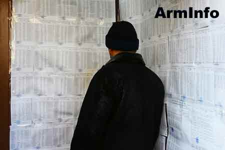 Armenian Police presented total number of voters eligible to  participate in elections