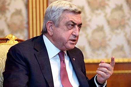 Serzh Sargsyan: for Armenia, the choice of "or...-or...." is  unacceptable