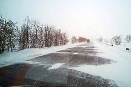 Дороги на территории Армении в основном открыты для проезда транспортных средств