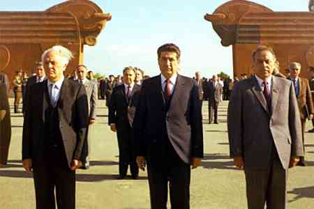 Nalbandian suggested inviting Aliyev to celebrate the 2800th  anniversary of Erebuni-Yerevan