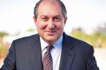 Президент Армении поздравил наследного принца Абу-Даби с национальным праздником страны