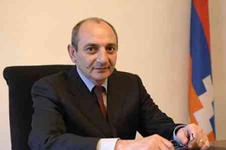 Бако Саакян представил сотрудникам полиции Арцаха нового руководителя