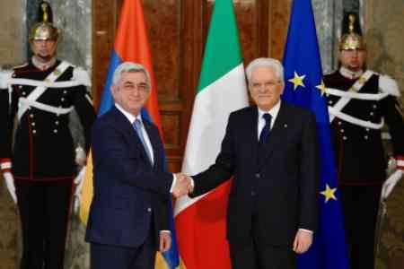 Президент Италии летом текущего года посетит Армению