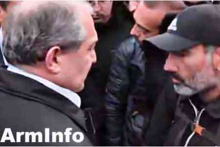Nikol Pashinyan met with Armen Sargsyan