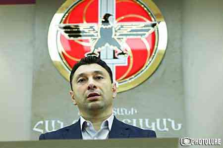 Eduard Sharmazanov is astonished with  the essence of the conversation between the heads of the National Security Service and the SSS on the record of their telephone conversation thrown into the net
