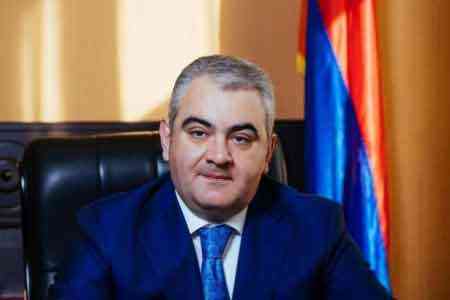 Arman Sahakyan, Head of Department for State Property Management  leaves his post