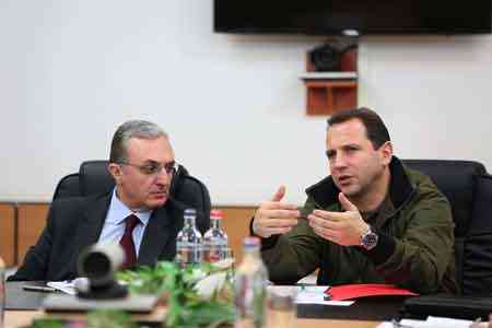 Head of NKR Defense Army presented to the Armenian counterpart the  operational and combat situation at the front line