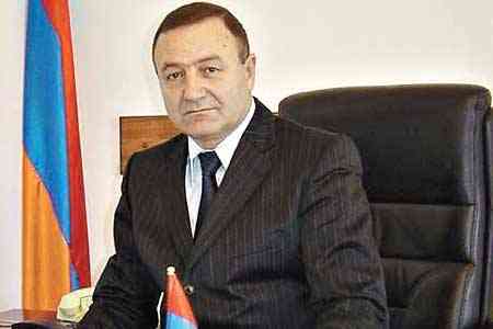 Governor of Armavir region of Armenia resigned