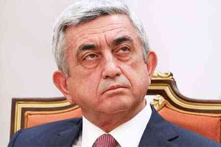 Head of SIS: Serzh Sargsyan will be questioned