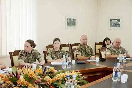 В Ереване находятся представители Вооруженных сил США и Соединенного Королевства