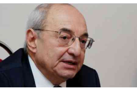 Vazgen Manukyan appointed chairman of the Public Council of Armenia