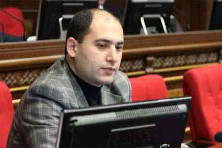 Martun Grigoryan will take Felix Tsolakyan`s place in parliament,  however, he will not join the Republican faction