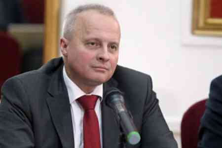 Kopyrkin sees no prerequisites for changing course of  Armenian-Russian relations in connection with Medvedev`s government  resignation 