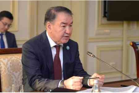 Kairat Mami: Armenia is one of Kazakhstan`s close partners 