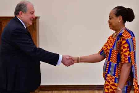 Президент Саркисян и посол Ганы в Армении обсудили перспективы сотрудничества