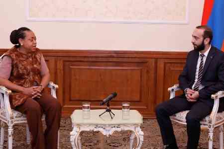 Посол Ганы в РА выразила готовность в развитии сотрудничества с Арменией