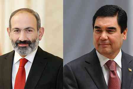 Armenian Prime Minister had a telephone conversation with the  President of Turkmenistan