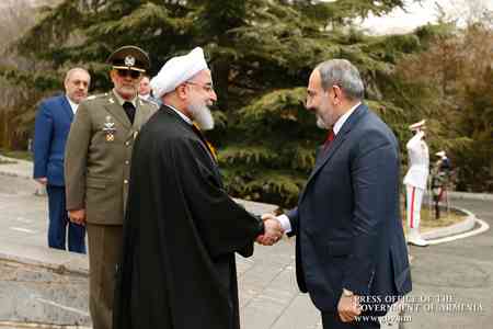 Nikol Pashinyan arrived in Tehran
