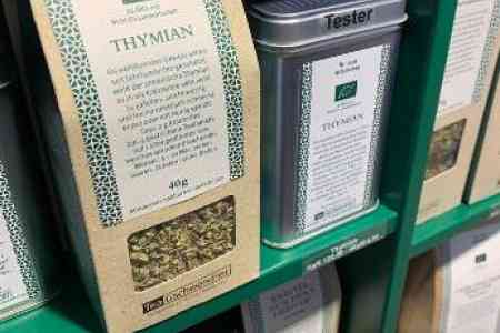 Armenian organic tea already sold in Germany
