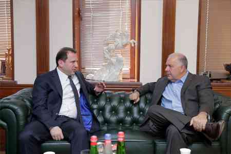 Davit Tonoyan and Anthony Barsamian discussed prospects for  cooperation between Ministry of Defense and AAA