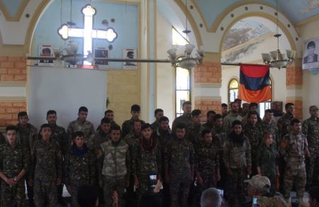 Армянский батальон им. Озаняна приступил к обороне северо-востока Сирии