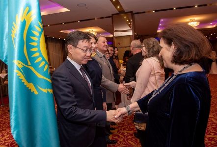 Посольство Казахстана в Армении организовало торжественный прием по случаю 28-летия Дня Независимости и Дня Первого Президента Казахстана.