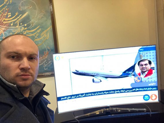 Украинский журналист спасся, решив вылететь из Тегерана на день позже