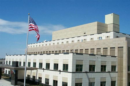 U.S. Embassy tightens security