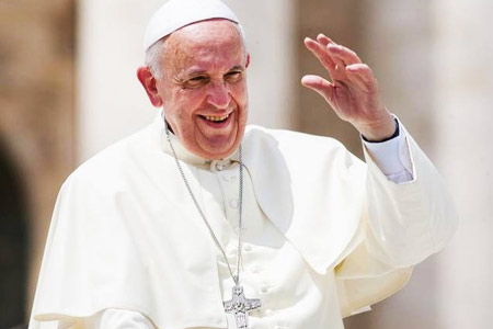 Президент Армении поздравил Папу Римского