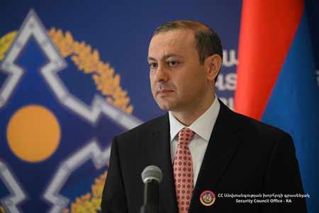 Yerevan expects CSTO to recognize its area of responsibility in  republic - Security Council Secretary