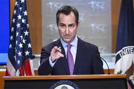 Госдеп: США продолжат разъяснять как Армении, так и Азербайджану, что эскалация не отвечает ничьим интересам