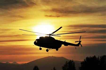 Armenian Defense Ministry reported on destruction of Azerbaijani  helicopters