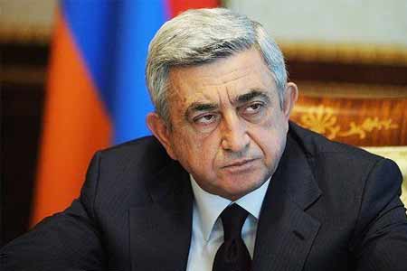 Serzh Sargsyan informed that instructors from Turkey and Israel were  in Azerbaijan in April 2016