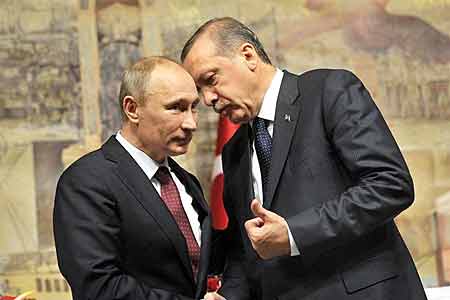 Путин обсудил с Эрдоганом урегулирование в Нагорном Карабахе