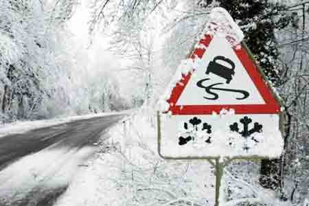 Situation on Armenia`s roads: Road closures and icy conditions 