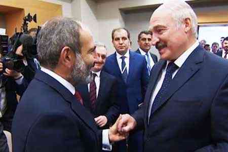 Pashinyan to Lukashenko: If we can keep the political will at the  current level, we will be able to resolve all issues