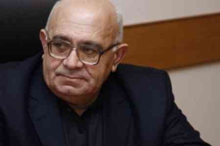 Levon Shirinyan: "Hayastan" bloc headed by Robert Kocharian will not  be a force component in the political life of Armenia